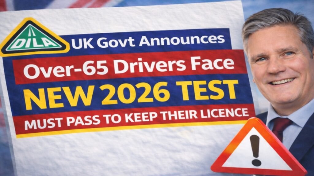 UK over-65 driving test 2026